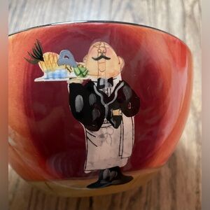 Certified International Butler Ceramic Bowl For Mosaic Art ONLY Not Kitchen Use